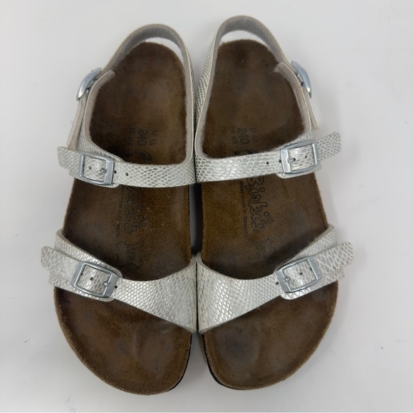 Birkenstock Birki’s Rio Snakeskin Sandals - Picture 3 of 9